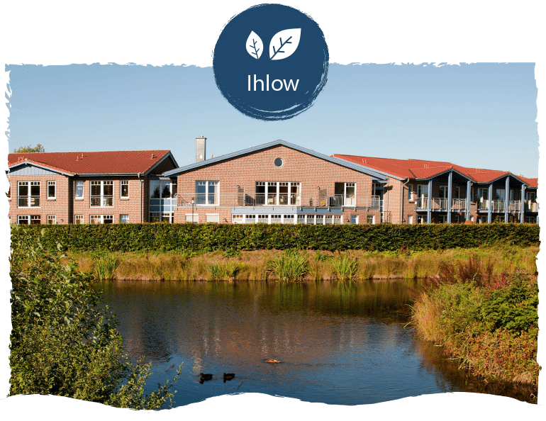 Seniorenwohnpark Nordlicht Standort Ihlow mit Logo Ihlow.